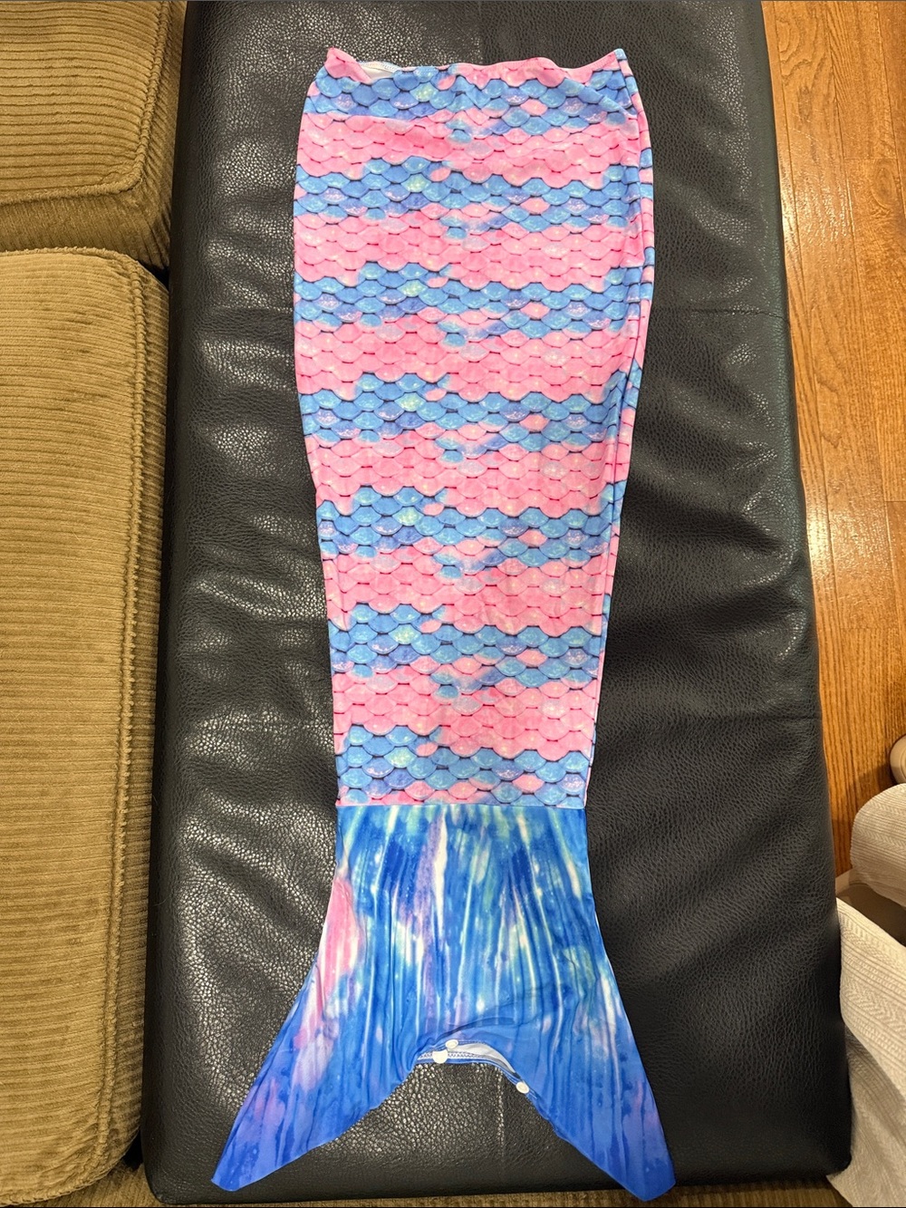 Girls' Pink & Blue Mermaid Swim Tail - Kids Swim